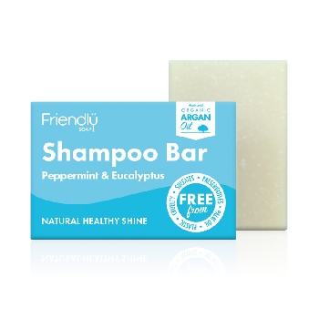 Friendly Soap prírodné mydlo na vlasy mäta a eukalyptus