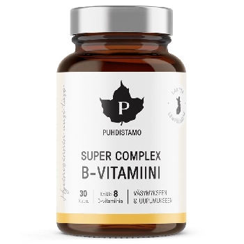 Puhdistamo Super Vitamin B Complex 30 kapsúl