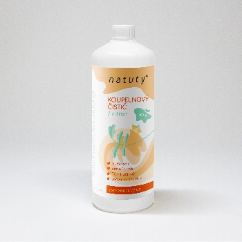 Natuty Kúpeľňový čistič s vôňou citróna 1 kg