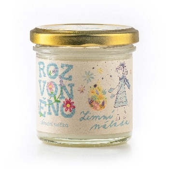 Rozvoněno Vonná svíčka Zimní nálada 130 ml