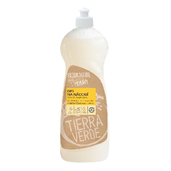 Tierra Verde Gel na nádobí BIO Citlivá pokožka 1 l