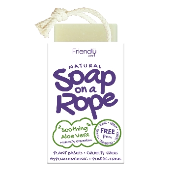 Friendly Soap přírodní mýdlo aloe vera na šnůrce 125 g