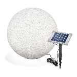 Solární zahradní koule Esotec Mega Stones 106022 50cm kamenná