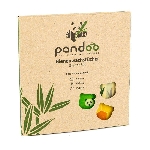 Pandoo Opakovane použiteľný obal s včelím voskom 3 ks