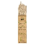 Pandoo Jednorazové bambusová slamka 50 ks