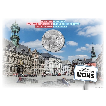 5 euro Belgie 2015 BU Hlavní město kultury