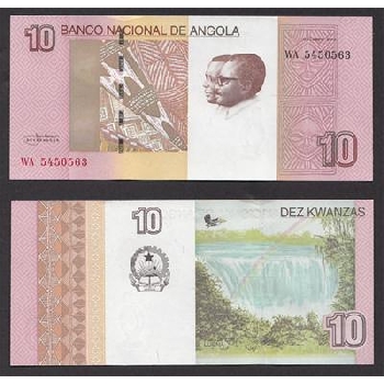 bankovka 10 kwanzas