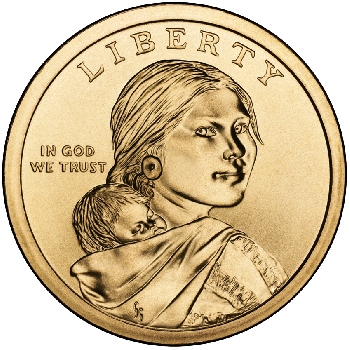 USA 1 dolar 2016 oběžný D