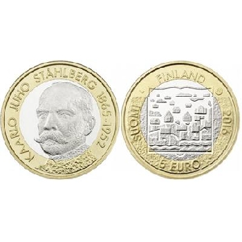 5 euro Finsko 2016 Prezident Stahlberg
