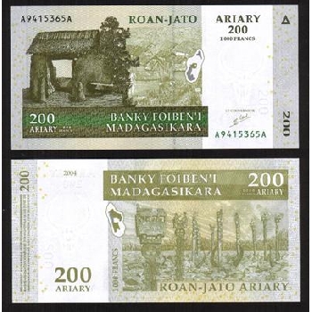 bankovka 200 ariarů
