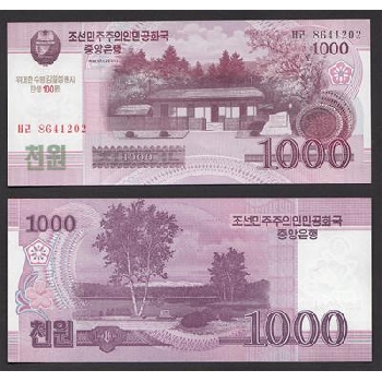 bankovka 1000 wonů
