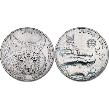 5 euro Portugalsko 2016 Rys