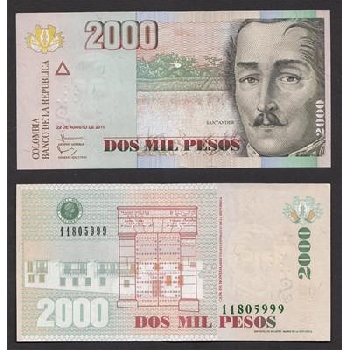 bankovka 2000 pesos