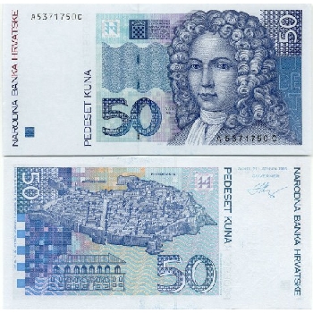 Bankovka 50 Chorvatských kun