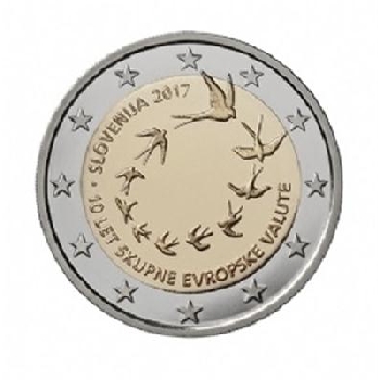 2 euro sběratelské Slovinsko 2017 UNC