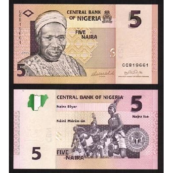 Bankovka 5 Nigerijských nair