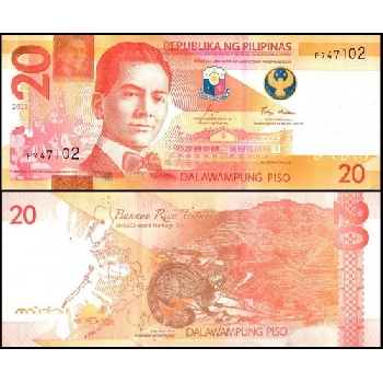 Bankovka 20 Filipínských peso – foto 2