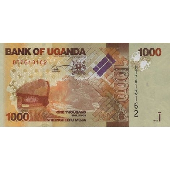 bankovka 1000 Ugandských šilinků