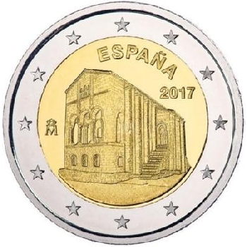2 euro sběratelské Španělsko 2017 UNC