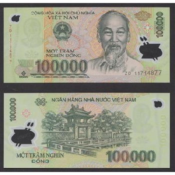 Bankovka 100000 Vietnamských Dongů