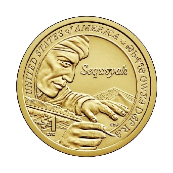USA 1 dolar 2017 oběžný P