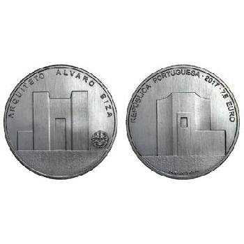 7 5 euro Portugalsko 2017 Siza