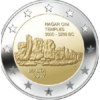 2 euro sběratelské Malta 2017 Hagar Qim BU F