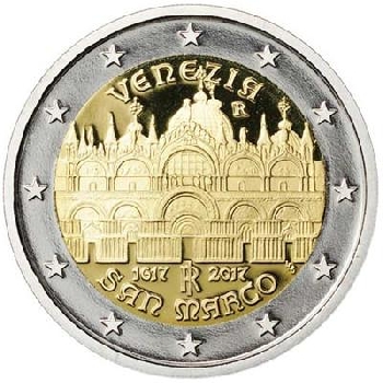 2 euro sběratelské Itálie 2017 Benátky UNC