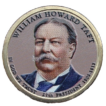 USA 1 dolar 2013 William Howard Taft COLOR