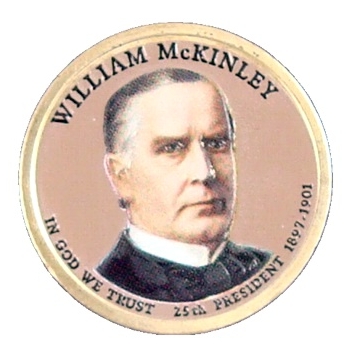USA 1 dolar 2013 William McKinley COLOR