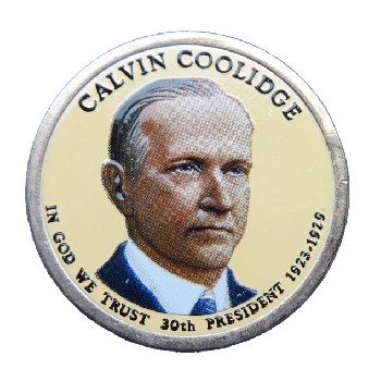USA 1 dolar 2014 Calvin Coolidge COLOR