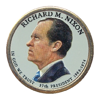 USA 1 dolar 2016 Nixon COLOR