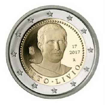 2 euro sběratelské Itálie 2017 Titus Livius UNC