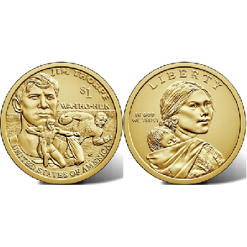 USA 1 dolar 2018 oběžný P