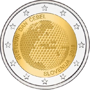 2 euro sběratelské Slovinsko 2018 UNC