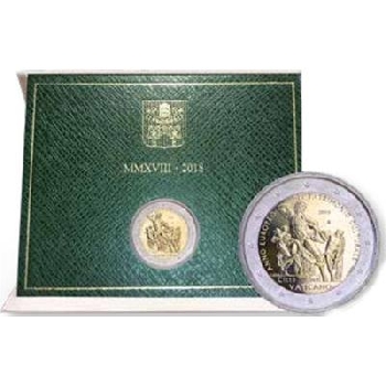 2 euro sběratelské Vatikán 2018 Rok Kulturního Dědictví