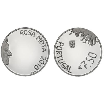 7 5 euro Portugalsko 2018  Rosa Mota