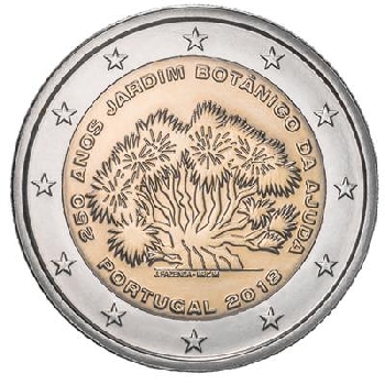 2 euro sběratelské Portugalsko 2018 Ajuda UNC 