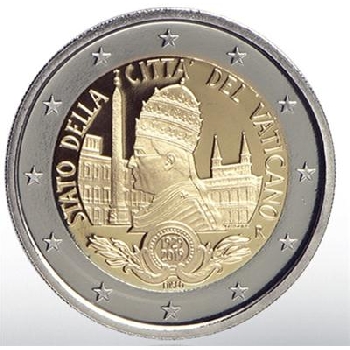2 euro sběratelské Vatikán 2019 Založení UNC