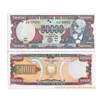 bankovka 50000 sucres