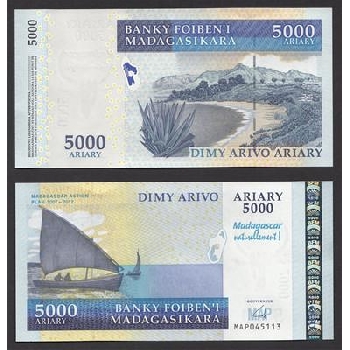 bankovka 5000 ariarů