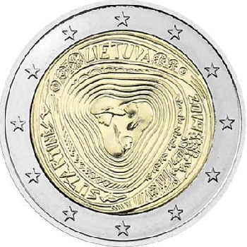 2 euro sběratelské Litva 2019 Sutartinės