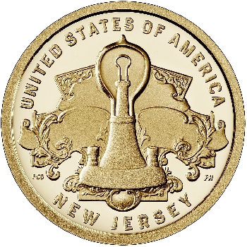USA 1 dolar 2019 New Jersey D