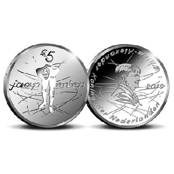 5 euro Holandsko 2019 Jaap Eden
