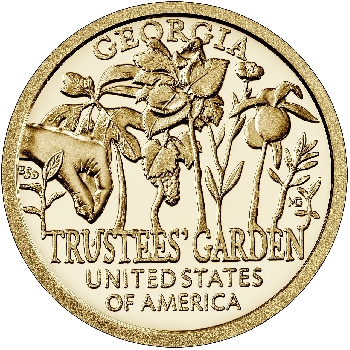 USA 1 dolar 2019 Georgia D