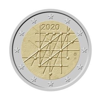 2 euro sběratelské Finsko 2020 Turku UNC