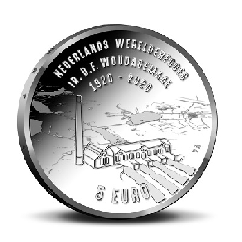 5 euro Holandsko 2020 Woudagemaal