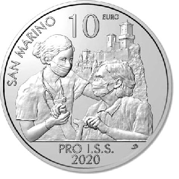 10 euro San Marino 2020 ISS