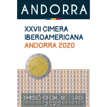 2 euro sběratelské Andora 2020 Summit BU