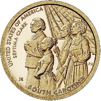 USA 1 dolar 2020 South Carolina P